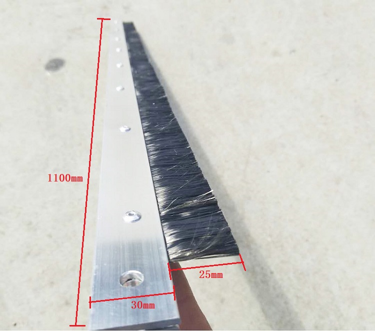 carbon fiber strip brush