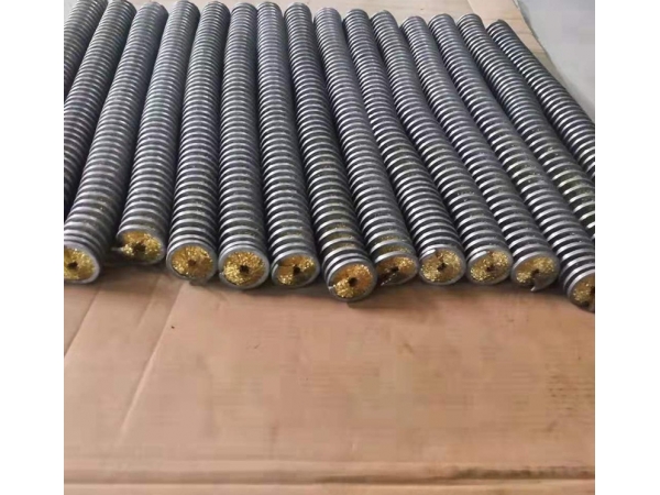 Brass Coated Steel Spiral Brush Roller