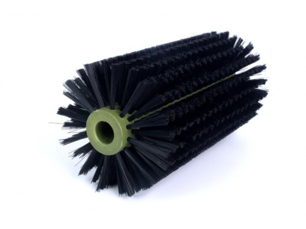 Industrial Cylindrical Conveyor Belt Cleaning Brush