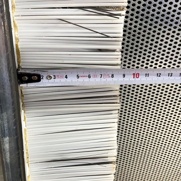 concrete block machine brush