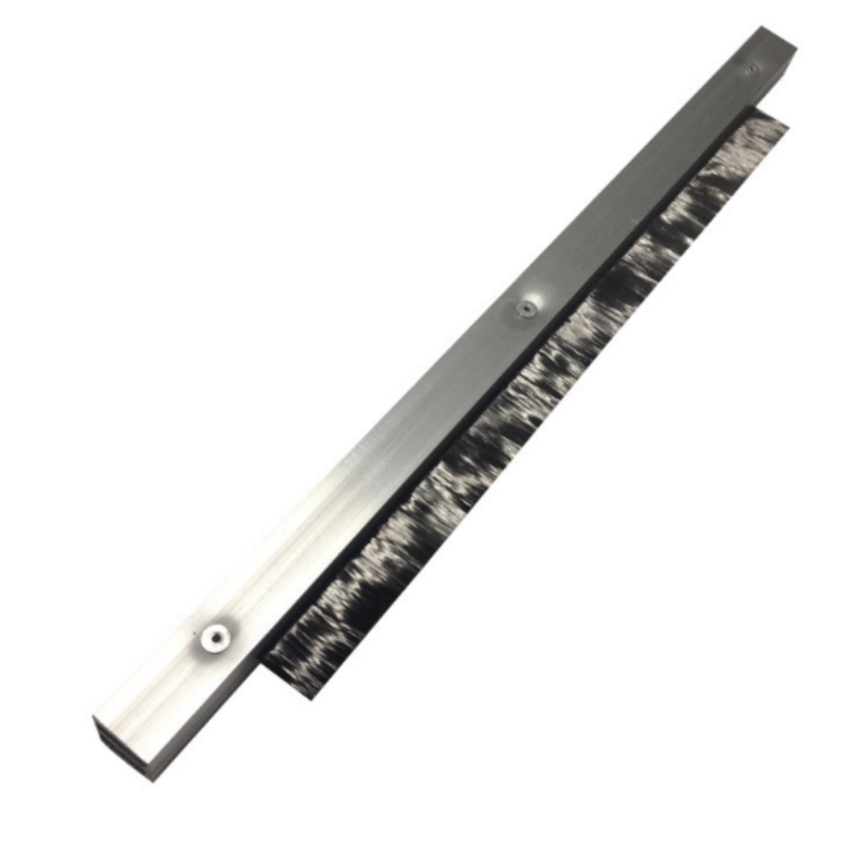 anti-static strip brush