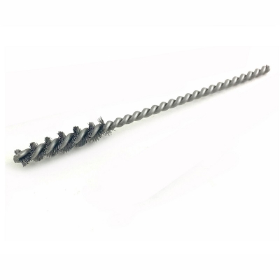 Small size tube cleaning stainless steel wire twisted spiral brush