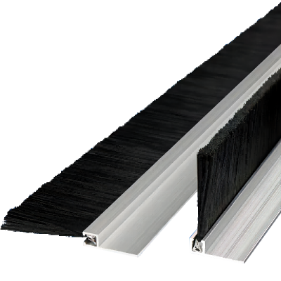 T Aluminum Holder Garage Door Bristle Strip Seal 