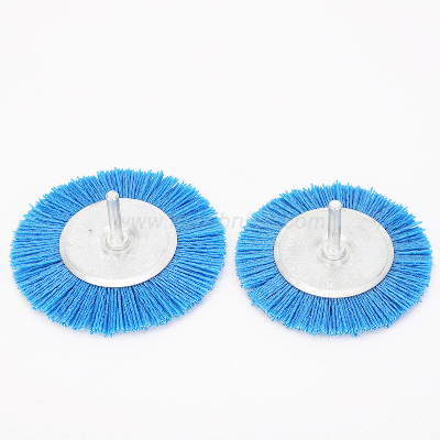 Blue Nylon Wire Brush Wheel