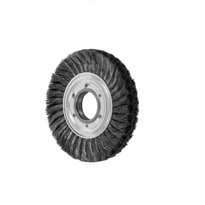 Doule Layer Twisted Knotted Steel Brush Wheel