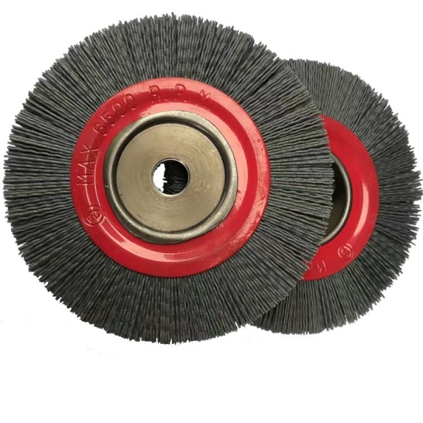 nylon wheel brush wood