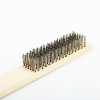 Wood Handle Steel Wire Brush