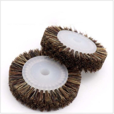 Cylinder Round Soft Bristle Horsehair Roller Brush for Cleaning