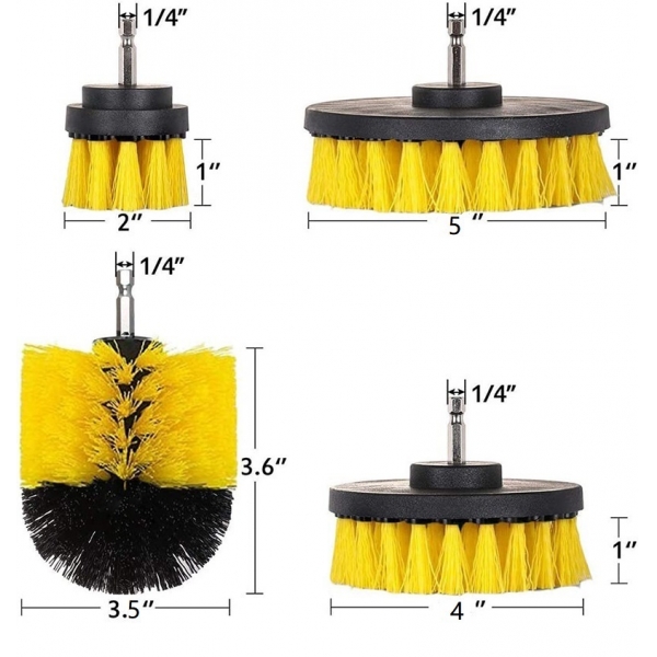 cordless drill scrub brush