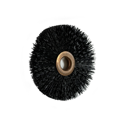 Customized Various Sizes Durable Nylon Material Copper Center Wheel brush