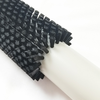 Nylon dust removal brush for tobacco machinery cork cutting device