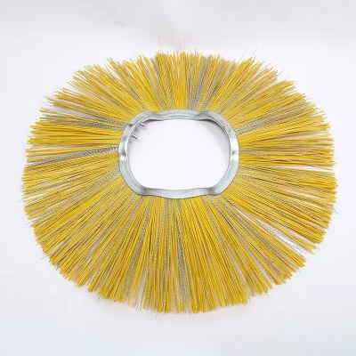 PP Mixed Steel Wire Wafer Ring Snow Sweeping Brush